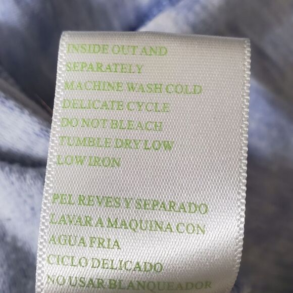 Rachel Zoe Gilles Pleated Caftan Dress Size Small Light Blue - Picture 5 of 7